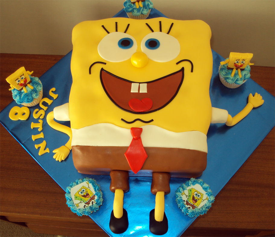 Spongebob Squarepants Birthday Cake