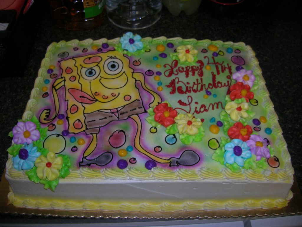 Spongebob Squarepants Birthday Cakes