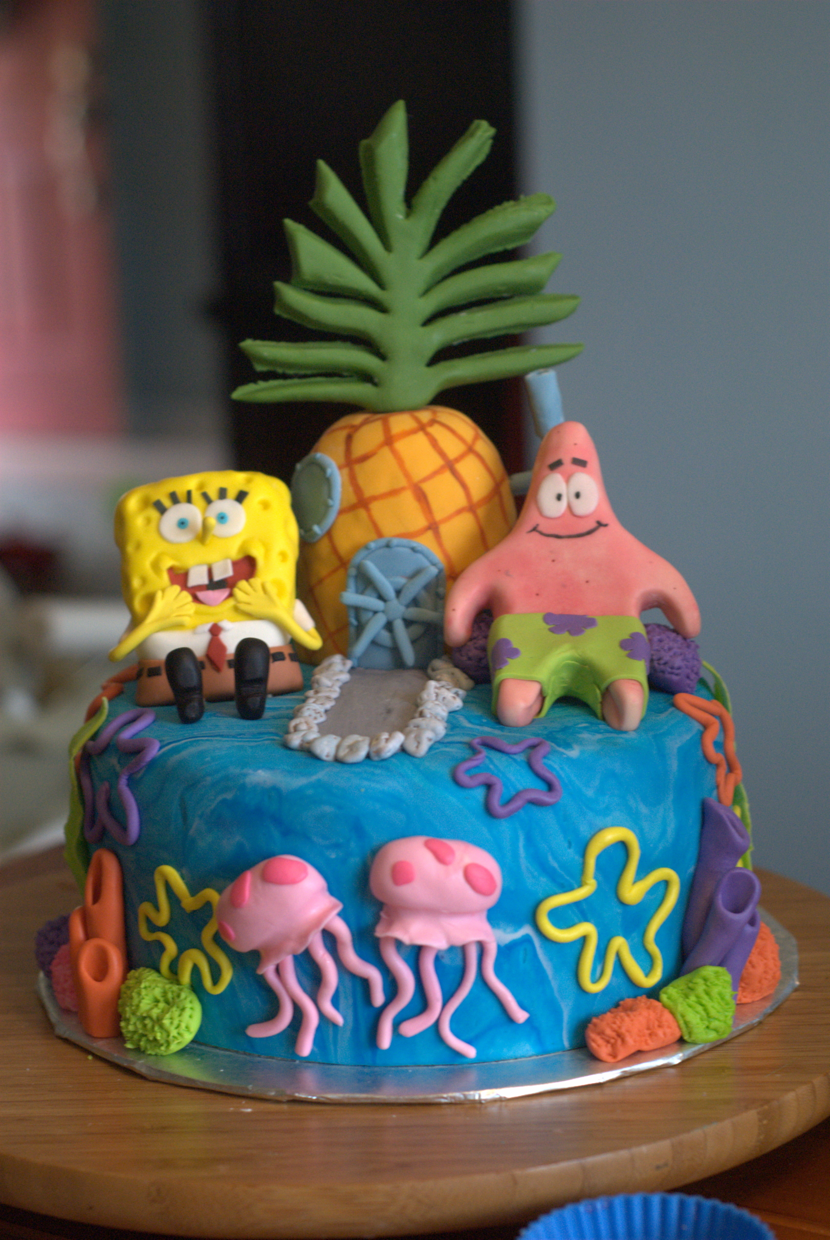 Spongebob Squarepants Cake.
