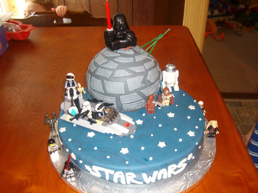 Star Wars Lego Cake
