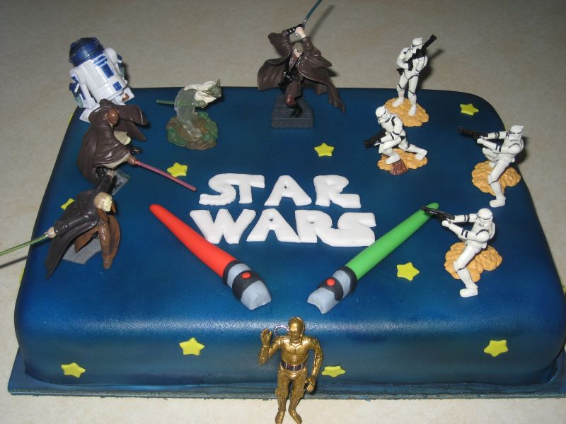 Star Wars Themed Birthday Cakes