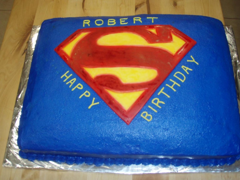 Superman Cake Decorations