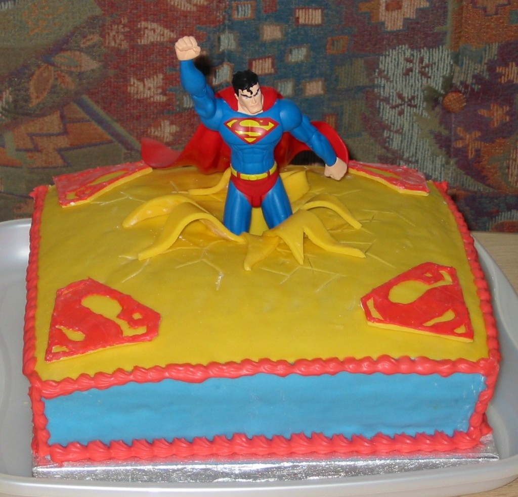 Superman Cake Pictures