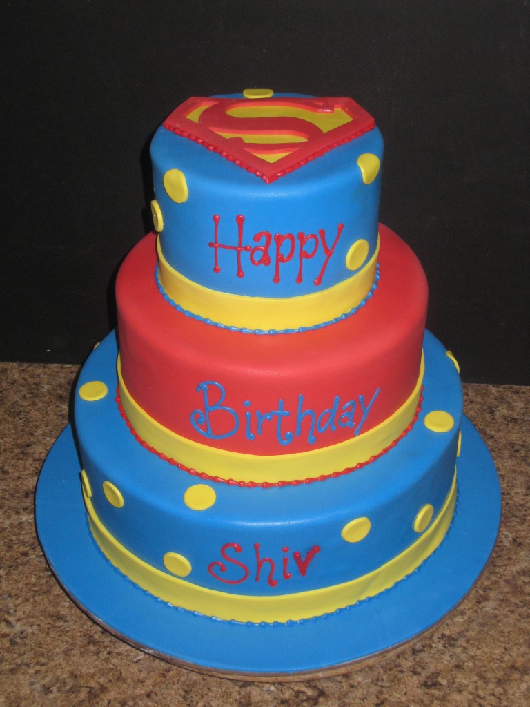 Superman Wedding Cake Topper
