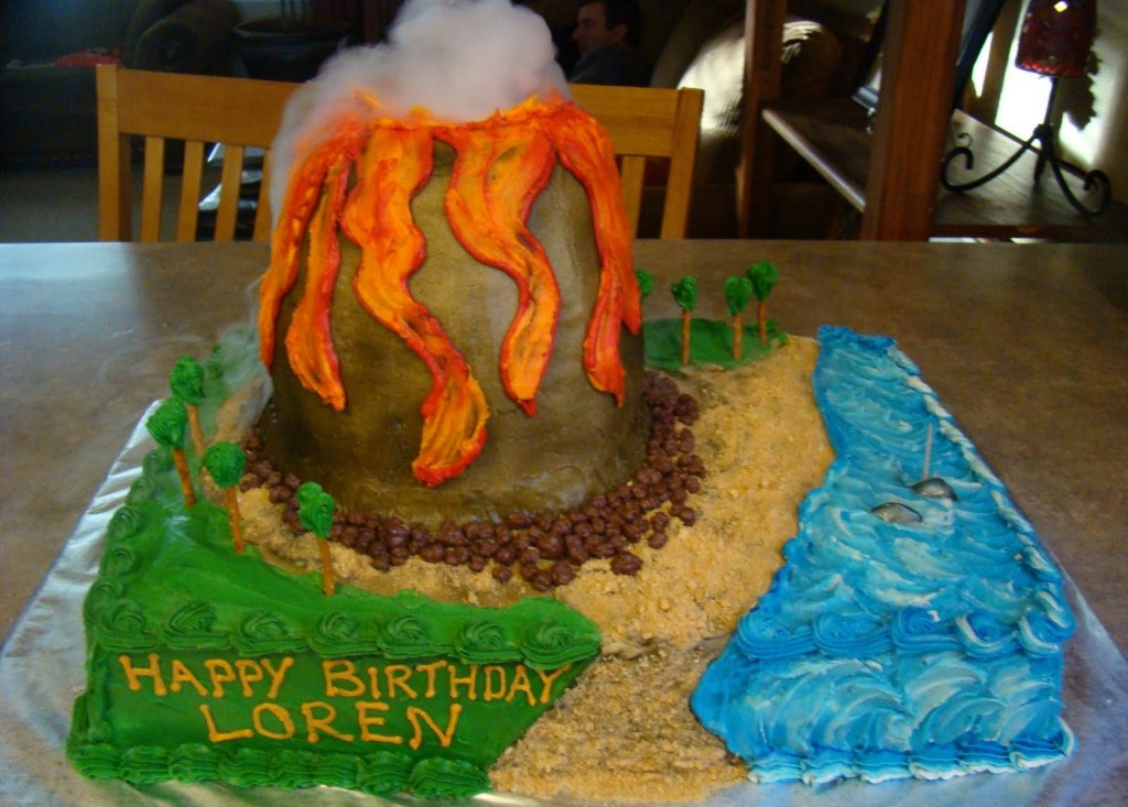 Volcano Cake Images