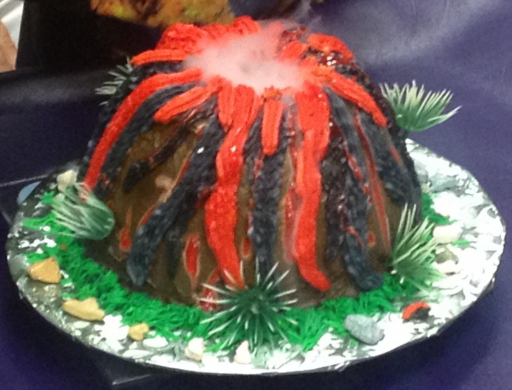Volcano Cakes Images
