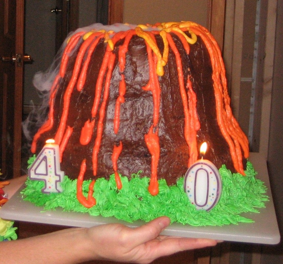 Volcano Cakes Pictures