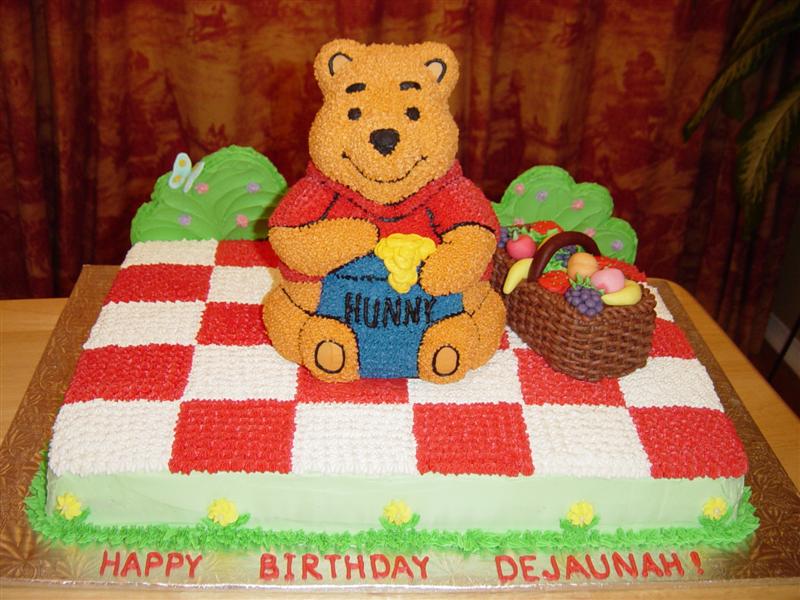 Winnie The Pooh Birthday Cake Ideas