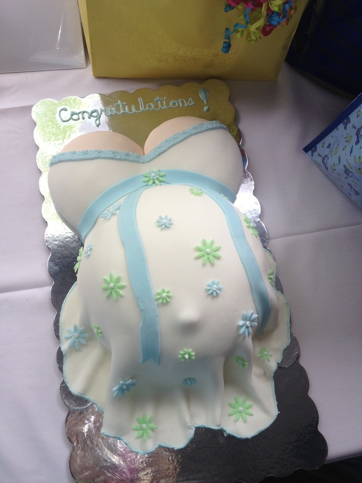 Baby Shower Cake Pregnant Belly