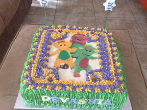 Barney Cake Images