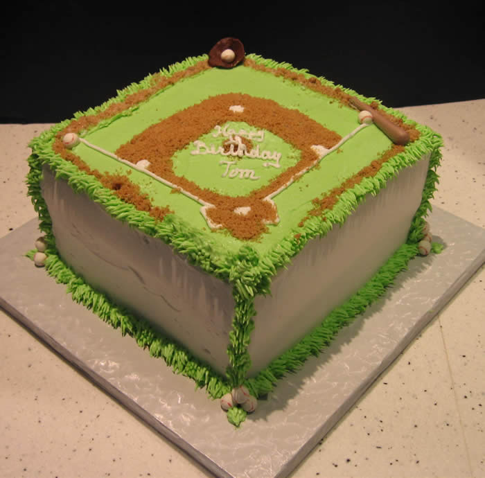 Baseball Field Cake Images