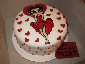 Betty Boop Cake Designs