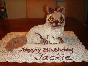 Birthday Cake Cat