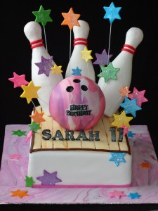 Bowling Birthday Cake Pictures