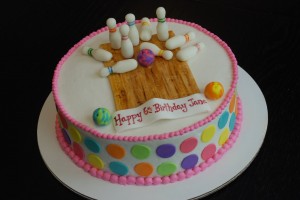 Bowling Birthday Cakes Pictures