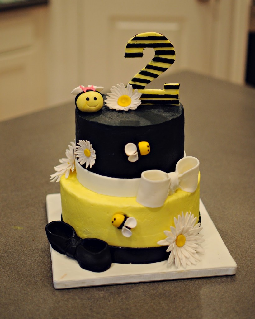Bumble Bee Birthday Cakes