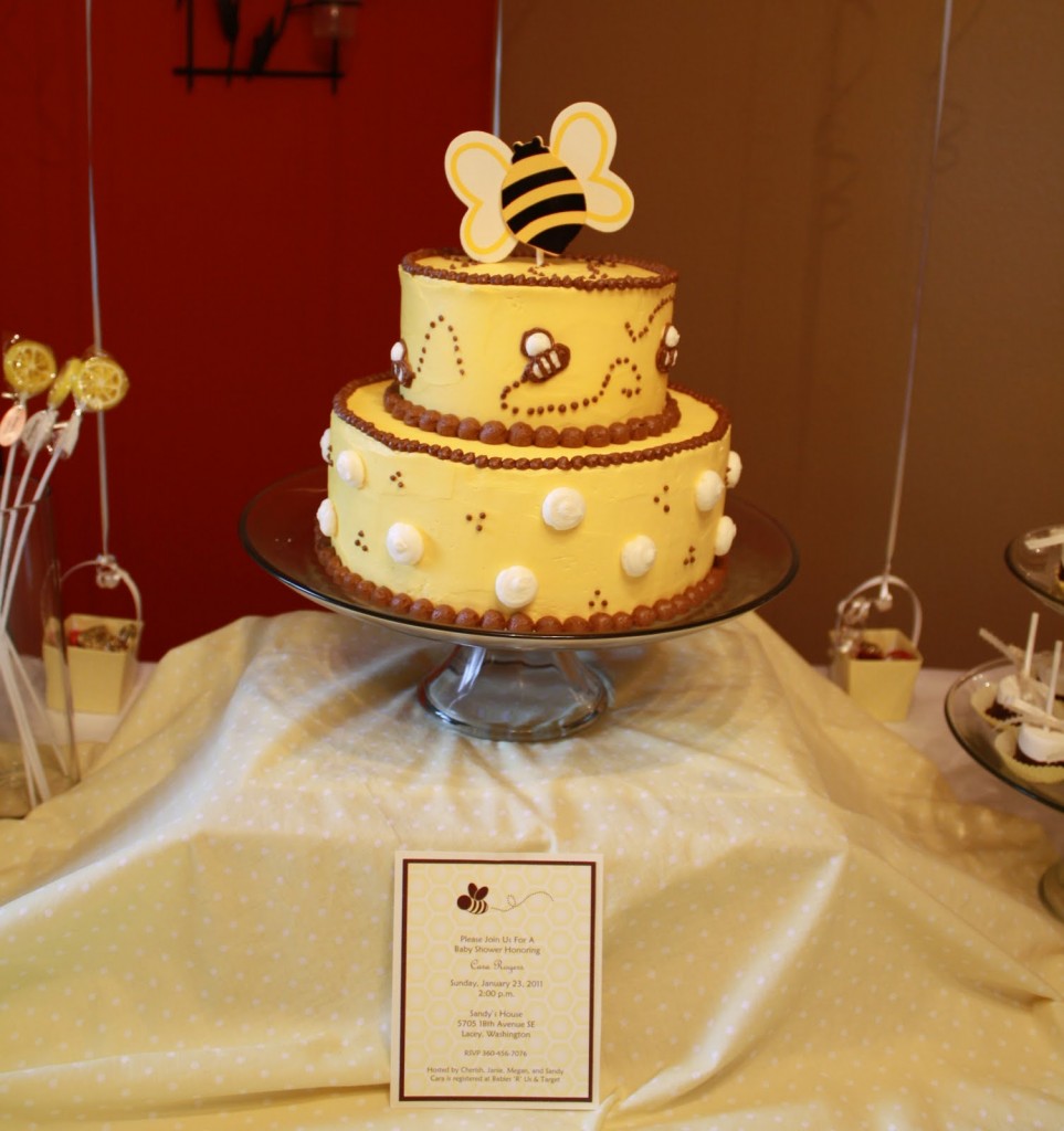 Bumble Bee Birthday Cakes Pictures
