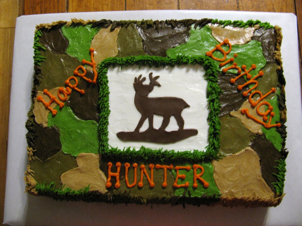 Camo Cakes Pictures