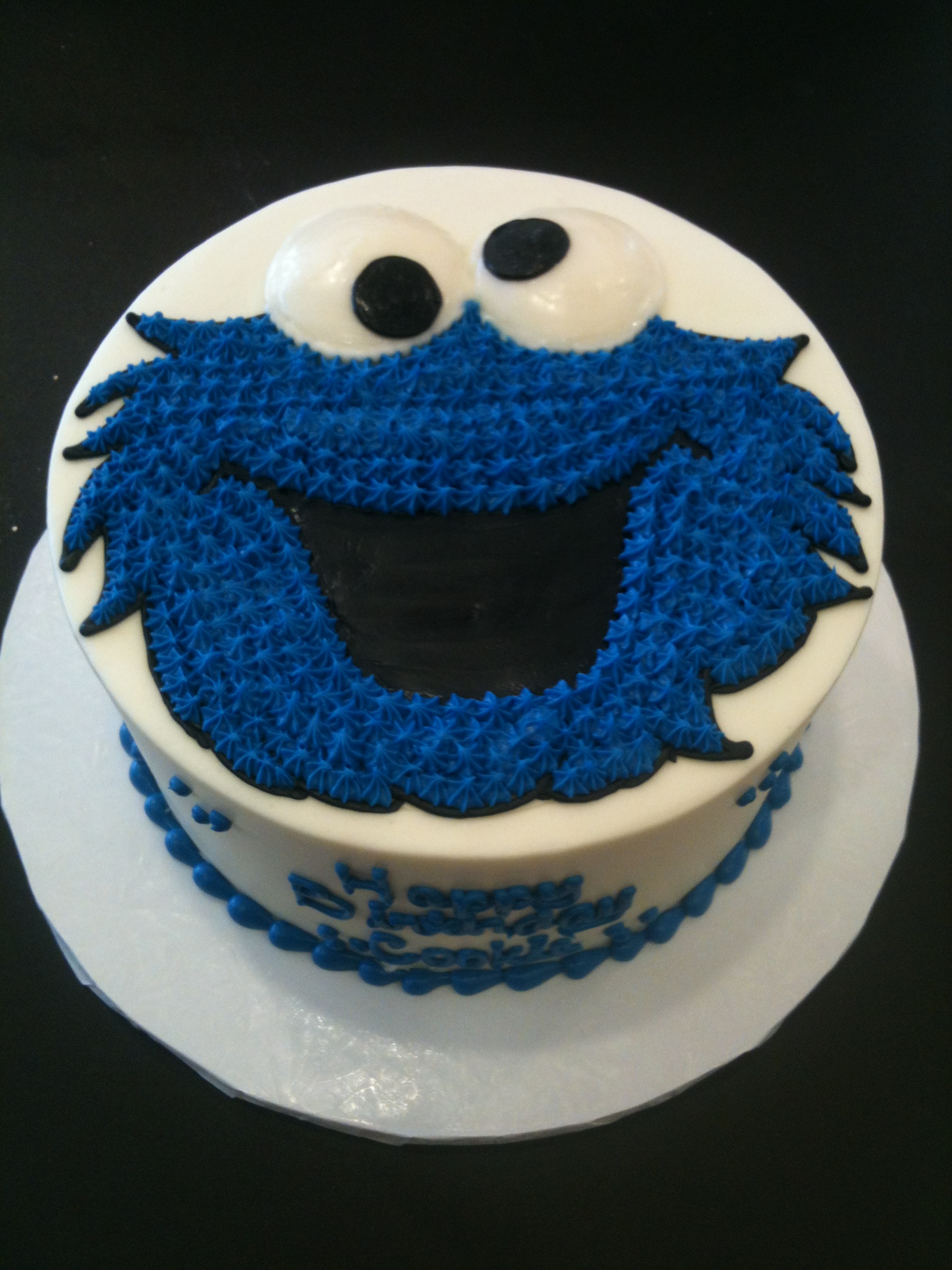 Cookie Monster Cakes – Decoration Ideas | Little Birthday Cakes