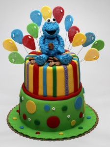 Cookie Monster Cakes  Images