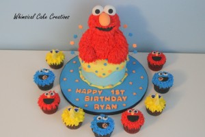 Cookie Monster Cakes Pictures
