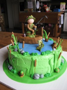 Fishing Cakes Pictures