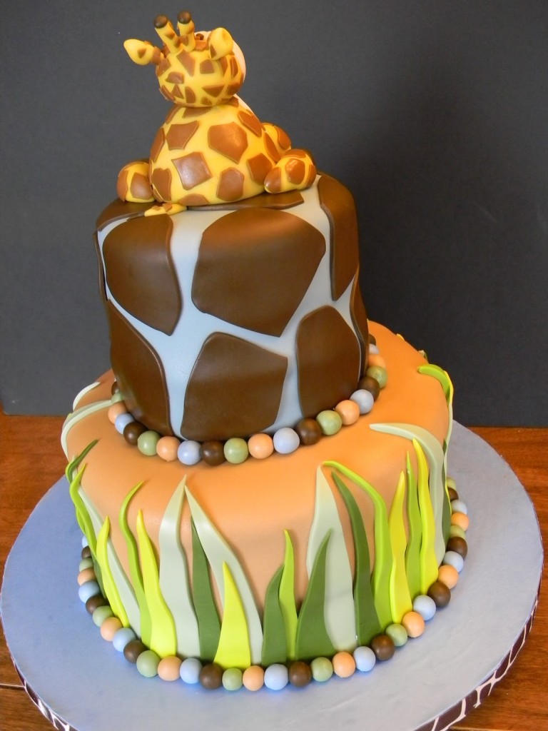 Giraffe Birthday Cakes