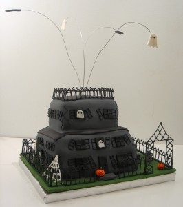 Haunted House Birthday Cake