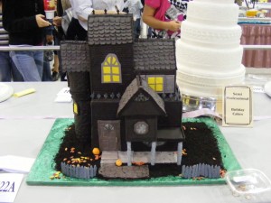 Haunted House Cake