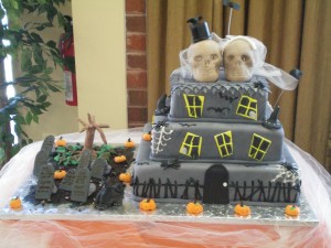 Haunted House Cake For Kids