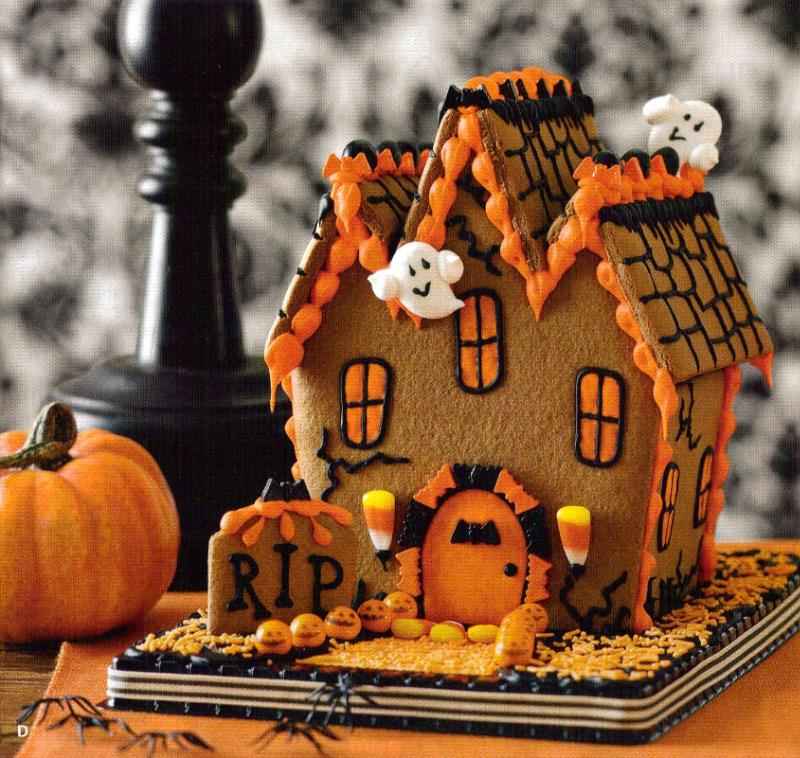 Haunted House Halloween Cakes