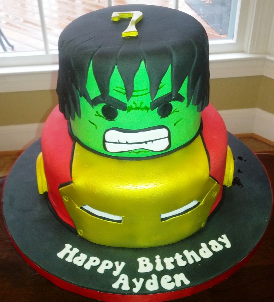 Hulk Birthday Cakes