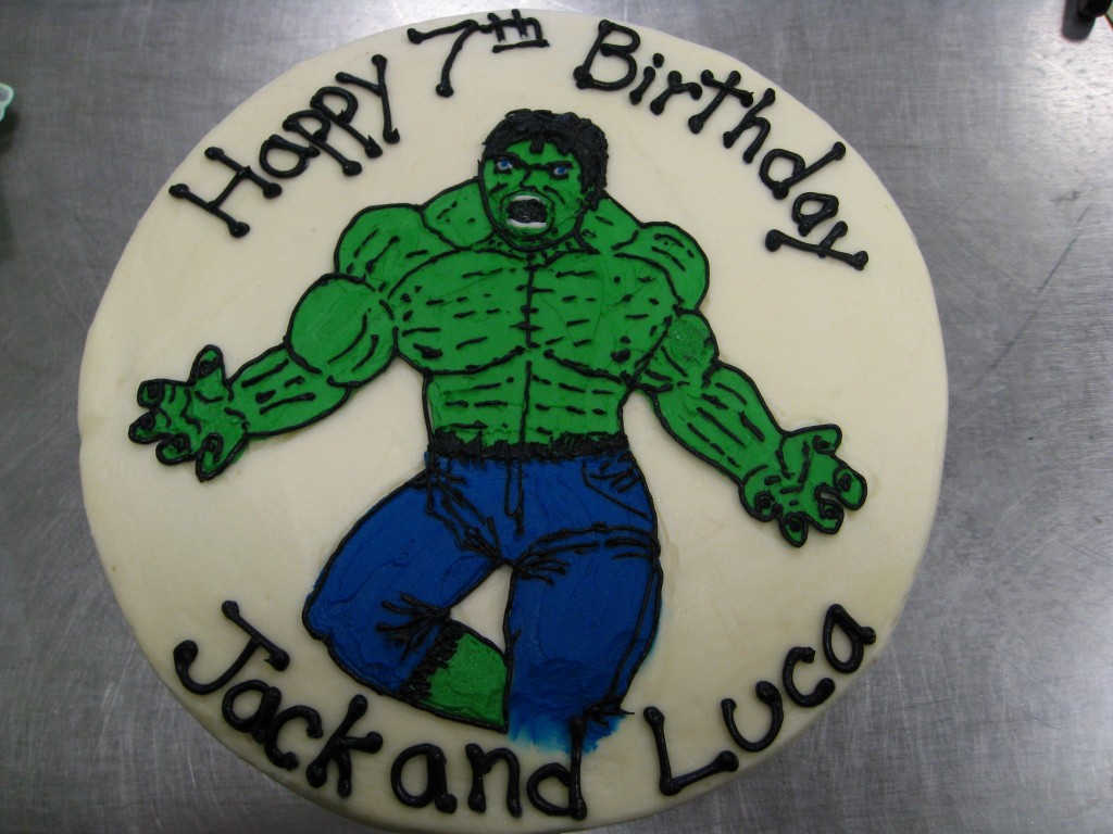 Images of Hulk Cakes