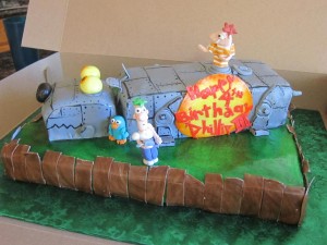 Phineas and Ferb Cake Images