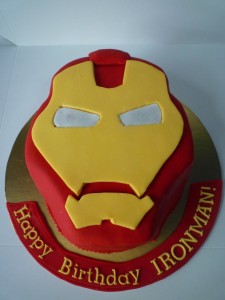 Iron Man Cake Design