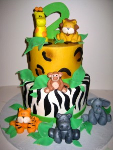 Jungle Birthday Cakes
