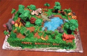 Jungle Themed Cakes