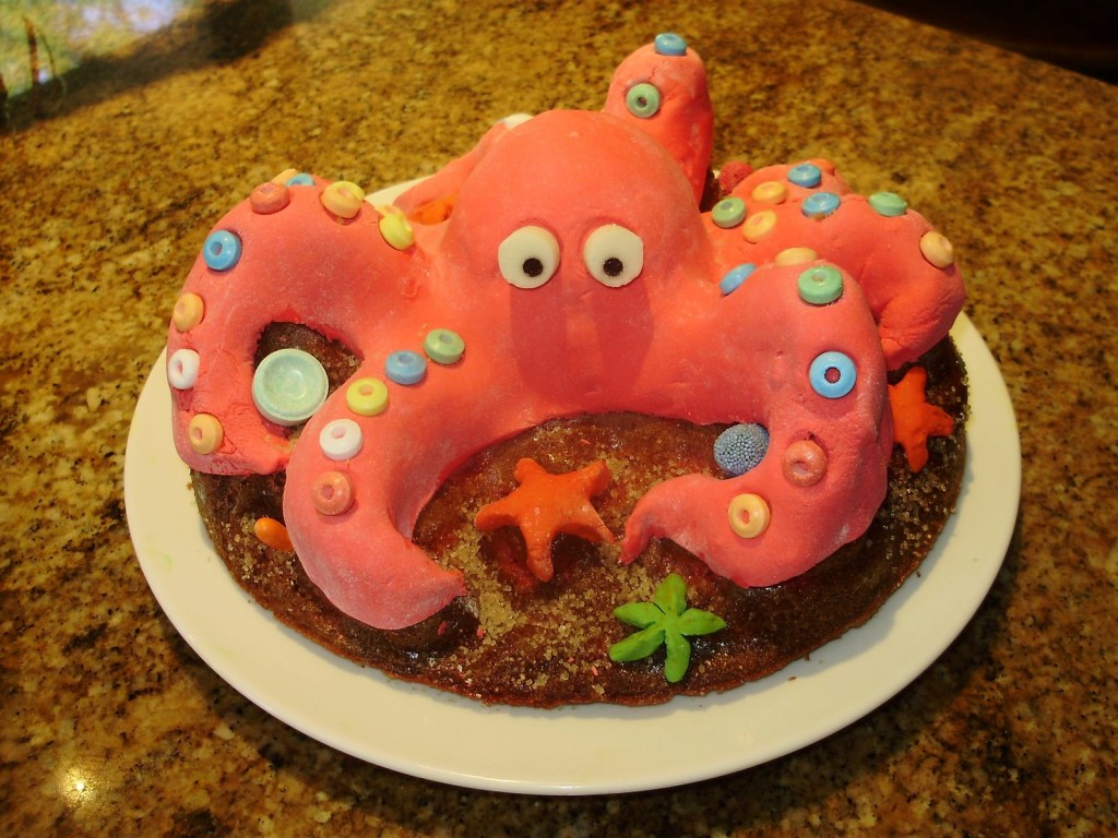Octopus Cakes Images
