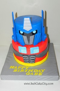 Optimus Prime Cake Decorations