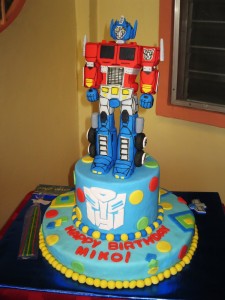 Optimus Prime Cakes