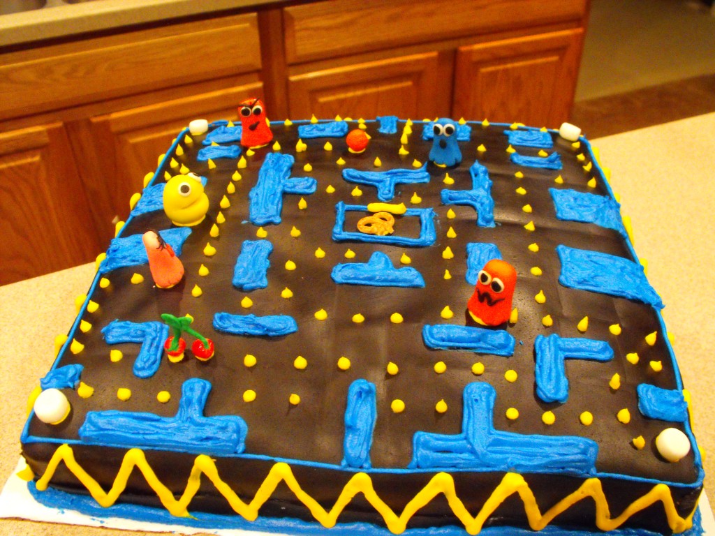 Pacman Birthday Cakes
