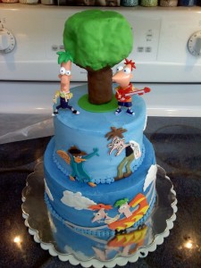 Phineas and Ferb Birthday Cake Pictures