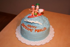 Phineas and Ferb Cake Photo