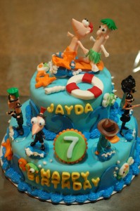 Photos of Phineas and Ferb Cake Ideas