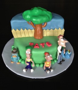 Phineas and Ferb Cake Pans Picture