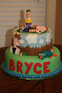 Phineas and Ferb Cake Toppers Image