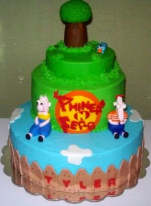 Image of Phineas and Ferb Cakes