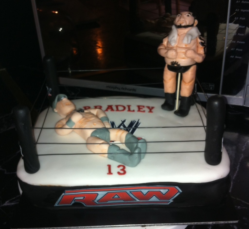 Pictures of WWE Birthday Cakes