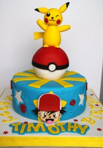 Pikachu Birthday Cakes