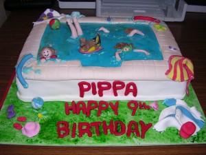Photos of Pool Party Cakes For Kids